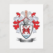 O'Neill-jasje over wapens Briefkaart (Voorkant)