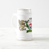 O'Neill/Neill Irish Shield Beer Stein Bierpul (Voorkant links)