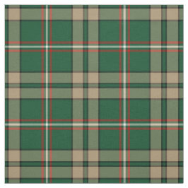 O'Neill Tartan Green en Tan Irish Plaid Stof