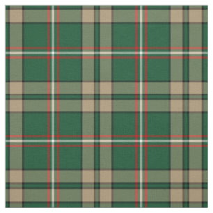 O'Neill Tartan Green en Tan Irish Pset Stof
