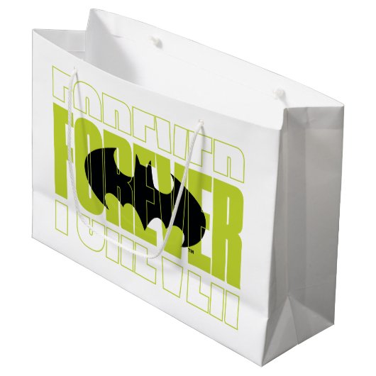 Oneindig Batman Typografie Symbool Grafisch Groot Cadeauzakje (Voorkant Gekanteld)