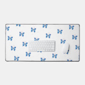 Oneindig Blauwe Vlinders: Symbool van Liefde Burea Bureaumat (Keyboard & Muis)