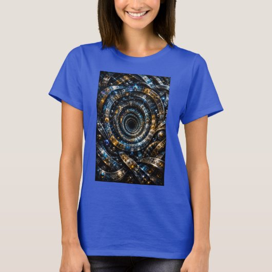 Oneindig Dimensionale Vortex T-shirt (Voorkant)