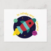 oneindig en verder briefkaart (Voorkant)