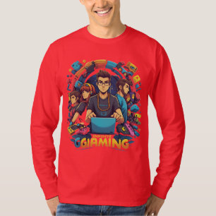 Oneindig gamegebied t-shirt