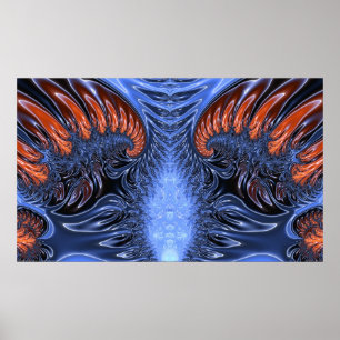 oneindig glas poster