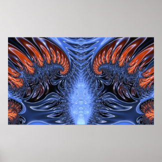 oneindig glas poster