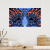 oneindig glas poster (Keuken)