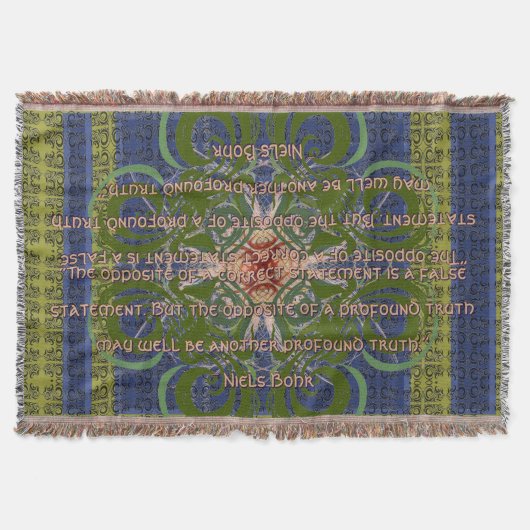 Oneindig - Groen abstract door Alexandra Cook Deken (Voorkant)