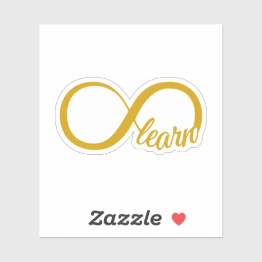 Oneindig Leren Sticker (Vel)