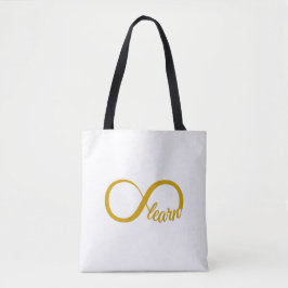 Oneindig Leren Tote Bag