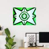 oneindig licht poster (Thuiskantoor)
