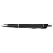Oneindig met gouden pauwenveer pen (Bodem)