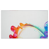 Oneindig met regenboogkwal stof (Fat Quarter)
