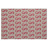 Oneindig met rode wijn stof (Fat Quarter)