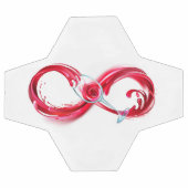 Oneindig met rode wijn voetbal (Enkel)