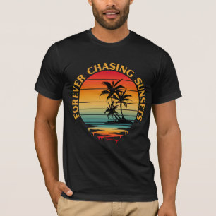 ONEINDIG NA JACHT ZONSONDERGANGEN T-Shirt