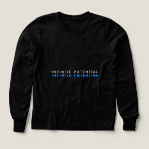 Oneindig Potentieel Glitch T-shirt