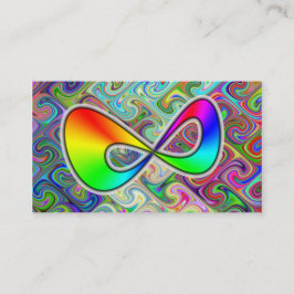 oneindig regenboogVisitekaartje Visitekaartje