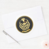 Oneindig Verbonden Badge Sticker (Envelop)