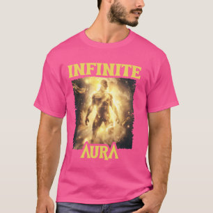 Oneindige Aura Punten Max Niveau Meme Grappige Aur T-shirt
