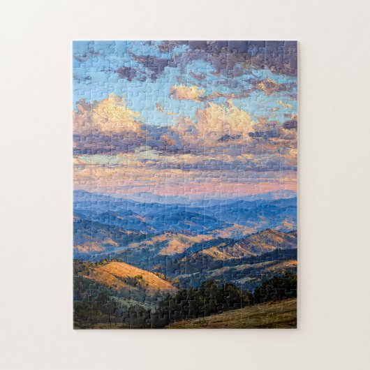 Oneindige Blauwe Horizonten Legpuzzel (Verticaal)
