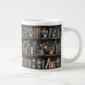 Oneindige Boeken Retro Grote Koffiekop (Rechts)