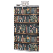 Oneindige Boeken Retro Heupfles (Links)
