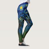 Oneindige Bosecho's – Een Boslandschap Leggings (Rechts)