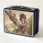 Oneindige Crisis Atomic Wonder Woman Illustratie (Achterkant)