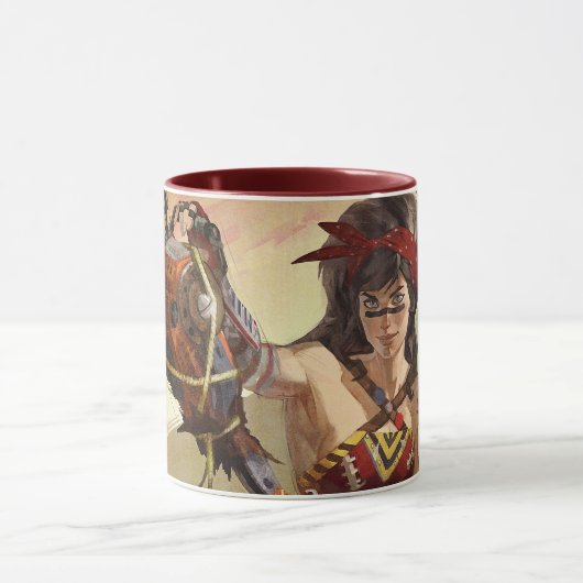 Oneindige Crisis Atomic Wonder Woman Illustratie Mok (Midden)