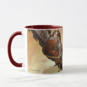 Oneindige Crisis Atomic Wonder Woman Illustratie Mok (Links)