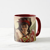 Oneindige Crisis Atomic Wonder Woman Illustratie Mok (Voorkant rechts)