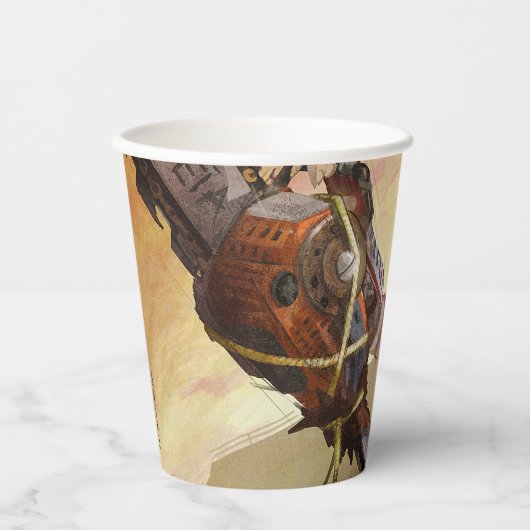 Oneindige Crisis Atomic Wonder Woman Illustratie Papieren Bekers (Voorkant)