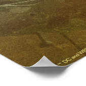 Oneindige Crisis Atomic Wonder Woman Illustratie Poster (Hoek)