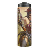 Oneindige Crisis Atomic Wonder Woman Illustratie Thermosbeker (Voorkant)