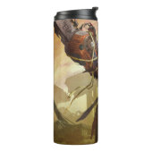 Oneindige Crisis Atomic Wonder Woman Illustratie Thermosbeker (Gedraaid links)