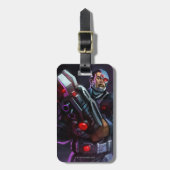 Oneindige Crisis Cyborg illustratie Bagagelabel (Voorkant verticaal)