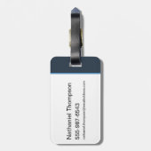 Oneindige Crisis Cyborg illustratie Bagagelabel (Achterkant verticaal)