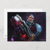 Oneindige Crisis Cyborg illustratie Briefkaart (Voorkant / Achterkant)