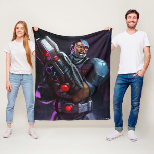 Oneindige Crisis Cyborg illustratie Fleece Deken