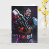 Oneindige Crisis Cyborg illustratie Kaart (Gele Bloem)