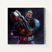 Oneindige Crisis Cyborg illustratie Notitieboek (Achterkant)