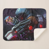 Oneindige Crisis Cyborg illustratie Sherpa Deken (Voorkant (horizontaal))