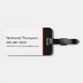 Oneindige Crisis Doomsday illustratie Bagagelabel (Achterkant horizontaal)