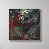 Oneindige Crisis Doomsday illustratie Canvas Afdruk (Voorkant)