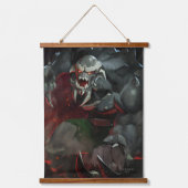 Oneindige Crisis Doomsday illustratie Hangend Wandkleed (Voorkant)