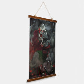 Oneindige Crisis Doomsday illustratie Hangend Wandkleed (Gebogen)