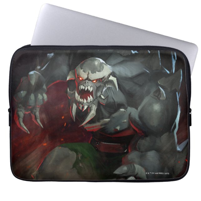Oneindige Crisis Doomsday illustratie Laptop Sleeve (Voorkant)