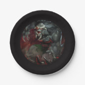 Oneindige Crisis Doomsday illustratie Papieren Bordje (Voorkant)